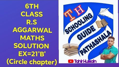 #6TH CLASS RS AGGARWAL MATHS SOLUTION (EX =21