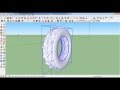 Sketchup Tractor Tire - Wheel Tutorial 2