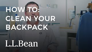 How to Wash Your Backpack | L.L.Bean