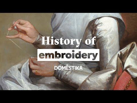 HISTORY of EMBROIDERY - From King Tut to the 21st Century - Domestika