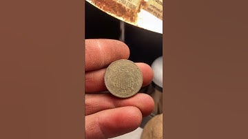I bet y’all have never heard of this coin! #fyp #metaldetecting #hist