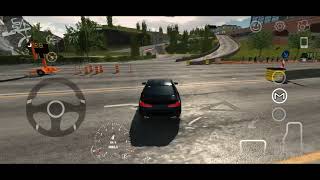 Drifting on the streets of the city BMW M5 was smashed Car Parking screenshot 5
