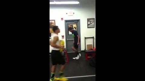 Box Squat to Box Jump