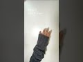 かぎ針編みでリブ編み風のアームウォーマー