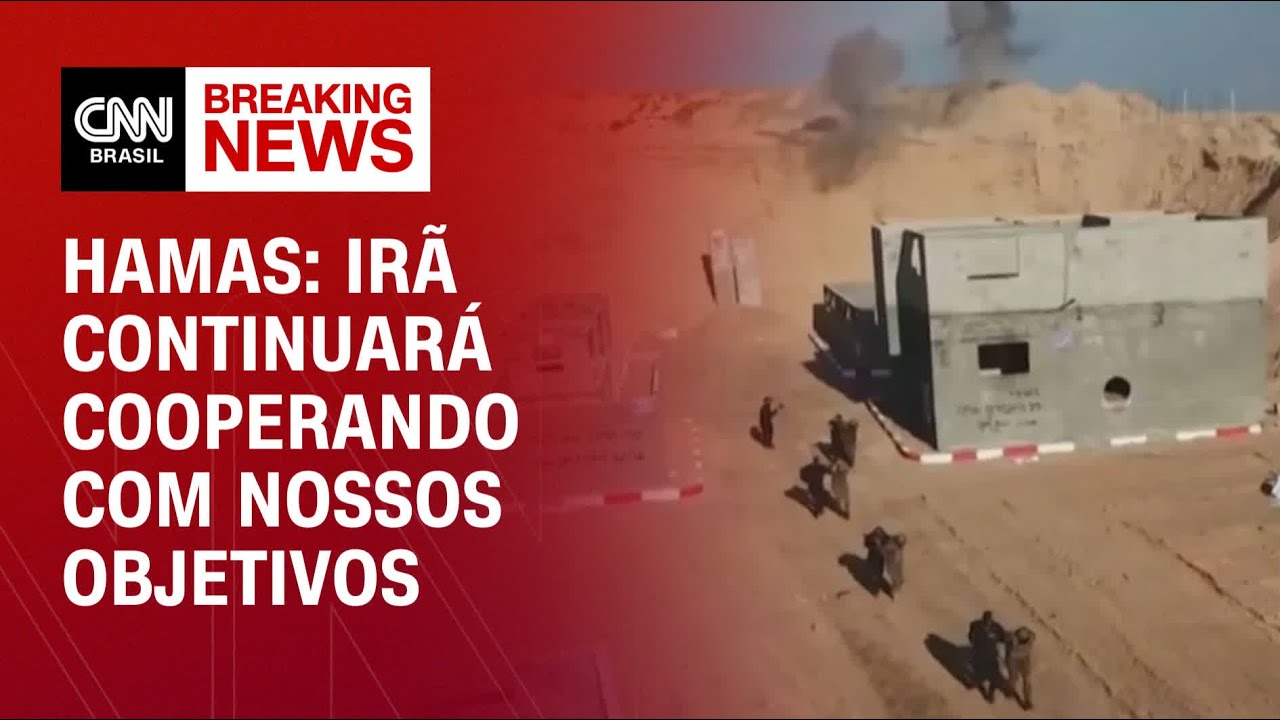 Hamas: Irã continuará cooperando com nossos objetivos | CNN PRIME TIME