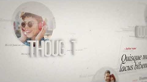 ae project file Words And Life templates 22-Video World ||After Effects Project Free Download