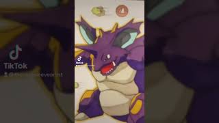Before/After drawing: Nidoking: Pokémon Before/After drawing: Nidoking: Pokémon