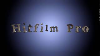 Element 3D Text and Hitfilm Pro