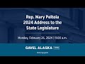 2024 us rep mary peltolas address to the alaska state legislature