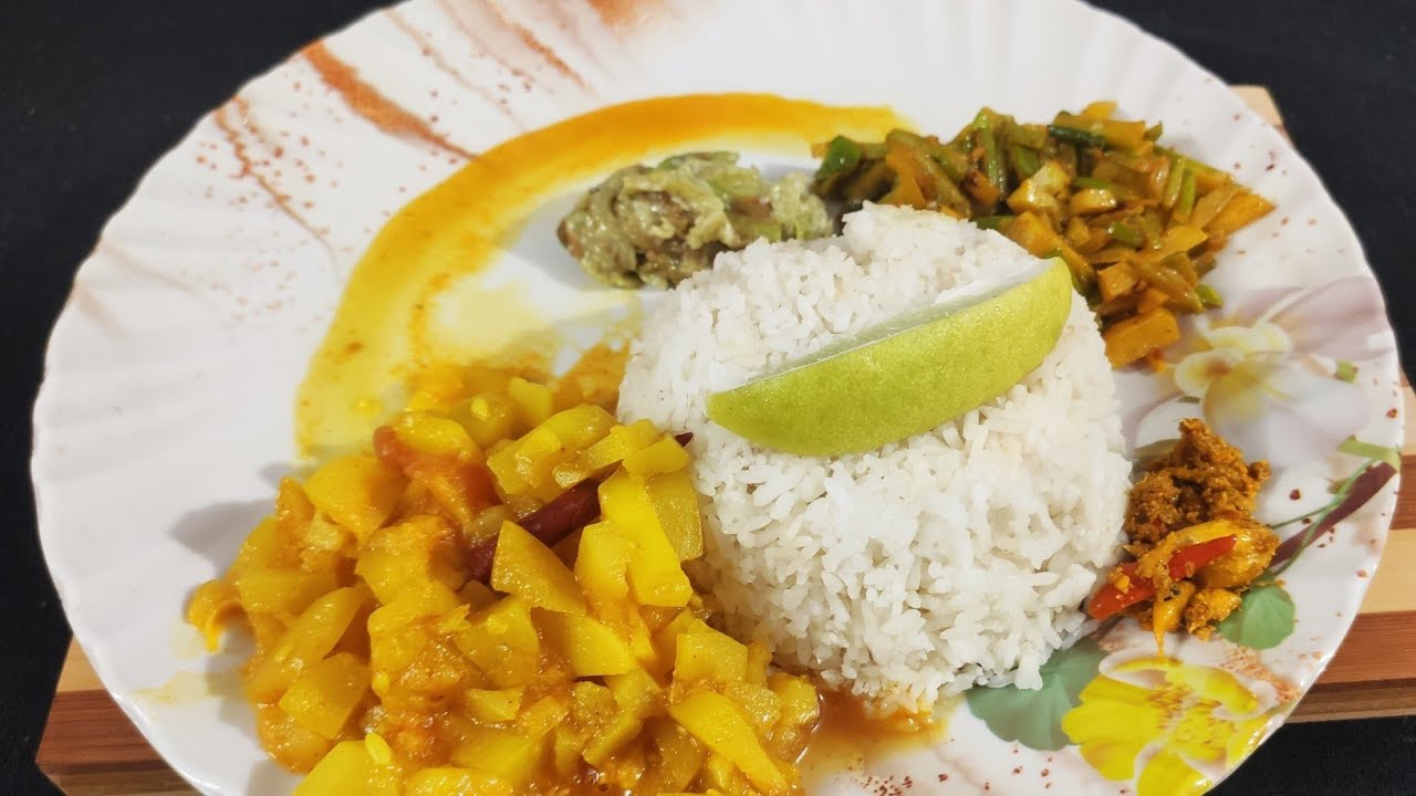 Assamese veg thali// assamese recipe video// recipe// assamese thali//