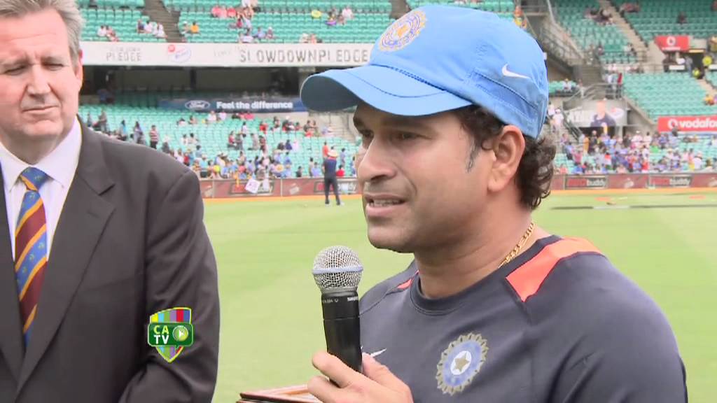 Exclusive: Tendulkar accepts tribute