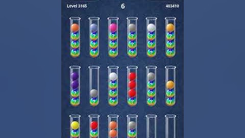Ball Sort : Puzzle game Level 3161 - 3170 Walkthrough | PuzzleChallenge ✔️