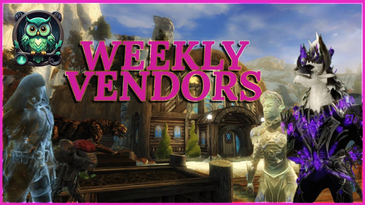 🧭 Weekly Vendors You Should Visit | Provision Tokens, Easy Rewards & More | GW2 Vendor Guide
