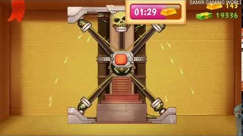 Skeleton Buddy in Mech Rack | Kick The Buddy | Gameplay Walkthrough