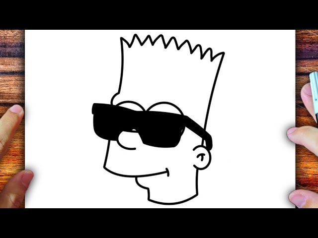 COMO DESENHAR O BART SIMPSON 