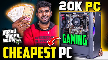 Rs.20,000/-  Cheapest PC 🤯| 20K Gaming PC Build 🔥 | Build Your Own PC - 2024