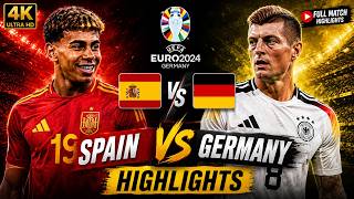 🔥Spain 2-1 Germany | Full Match Highlights & All Goals | UEFA Euro 2024 | 4K UHD