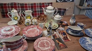 Мои покупки. без монтажа Барахолка Днепра в Германии. FLOHMARKT. Посудный second hand в Германии.