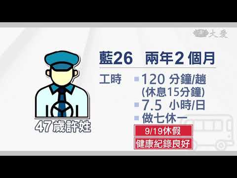 內湖公車撞死人 駕駛坦承打瞌睡