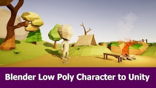 Blender low poly Character to Unity