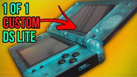 Repairing and Modding a One of One DS Lite!