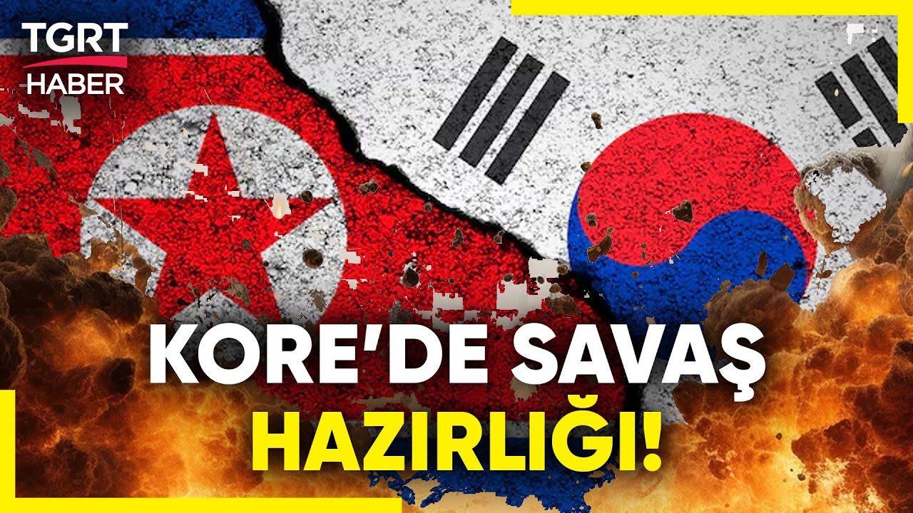 Kuzey Kore’den Savaş Tehdidi: 1,4 Milyon Gönüllü Var! G. Kore'yi Haritadan Sileriz! - TGRT Haber