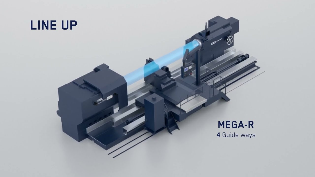 MEGA Series | Heavy Duty Horizontal CNC Lathe | Hwacheon Asia
