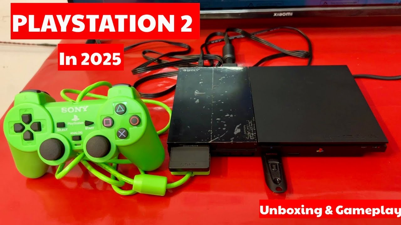 PlayStation 2 in 2025 - Unboxing & Gameplay! 😍 - YouTube