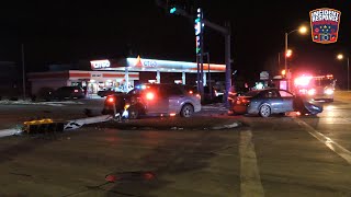 Whitefish Bay Police Pursuit Crash in Milwaukee on January 7, 2022