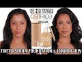 $10 CATRICE TINTED SERUM FOUNDATION &amp; SOFT GLAM LIQUID FILTER + 12HR WEAR TEST *oily skin*|Magdaline