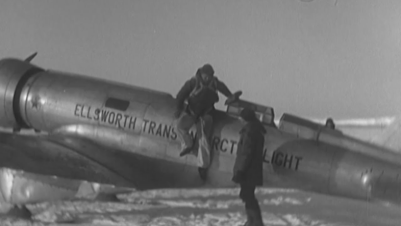 Ellsworth Trans-Antarctic Expedition (1934–1936) | Historic Antarctica Exploration Footage