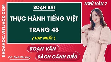 Soạn bài Thực hành tiếng Việt trang 48 | Ngữ văn 7 - Cánh diều | Tập 1 (HAY NHẤT)