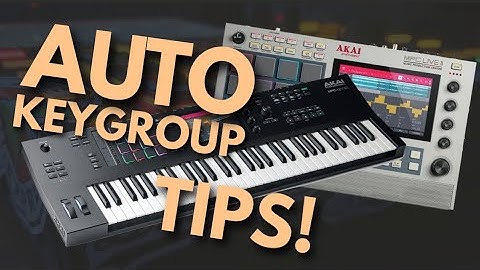 MPC KEY 61 x Update 2.11 Auto Keygroup Tips x How it works
