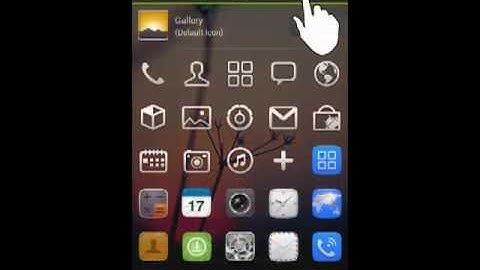 GOLAUNCHER - Manually change icons (Android 2.0+)