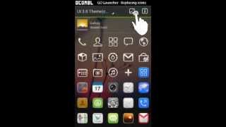 GOLAUNCHER - Manually change icons (Android 2.0+) screenshot 3