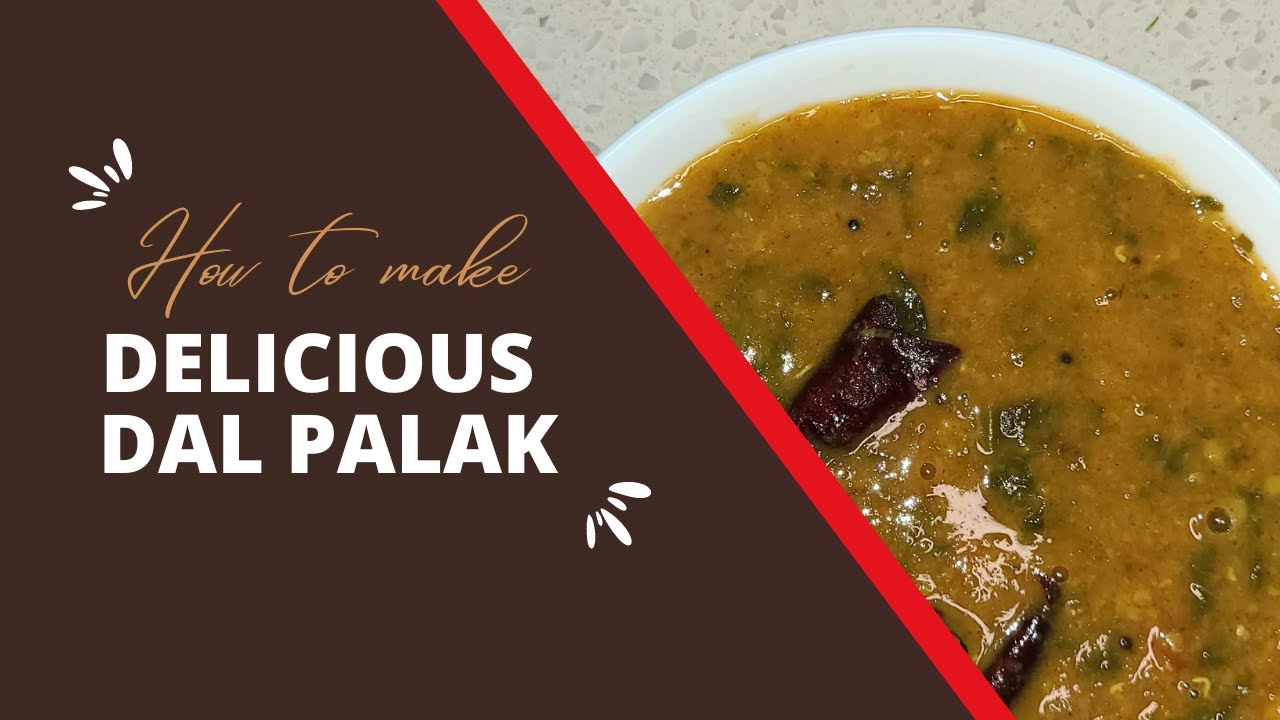 Dal Palak  (Spinach Dal) with Instant Pot 