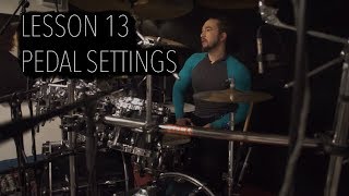 Double Bass Drum Lesson 13 - Pedal Settings