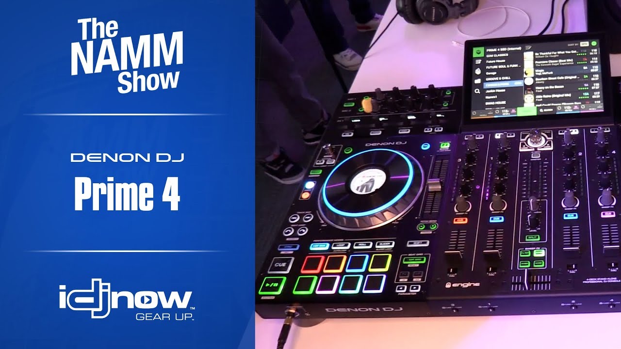 Denon DJ Prime 4 Controller - YouTube