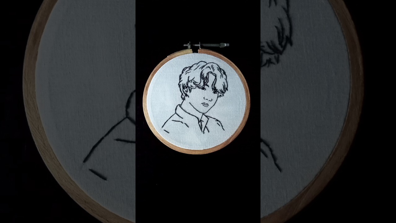 Jungkook Embroidery 