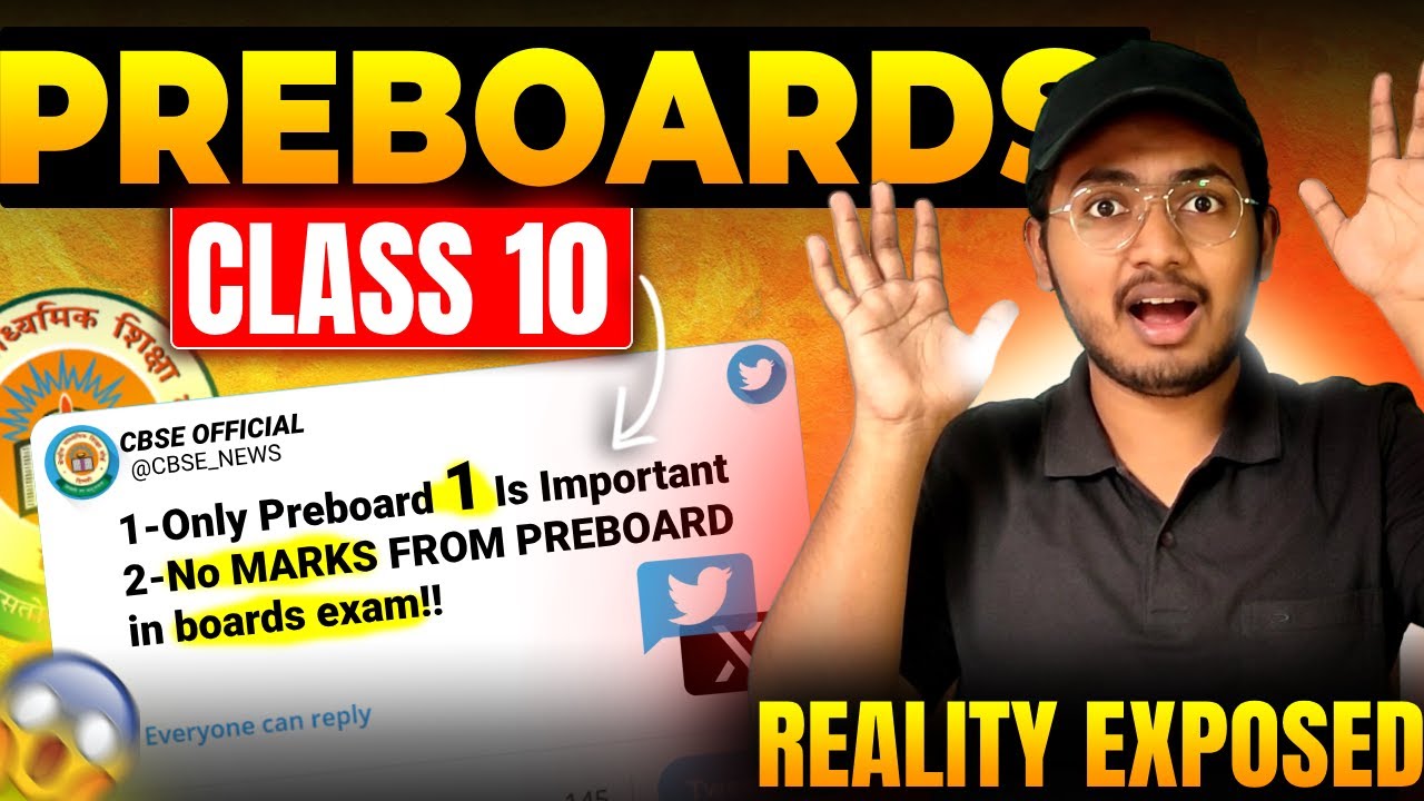 How to Study for Preboard Exams🔥| 5 Big REALITY EXPOSED😱 | Class 10th ...