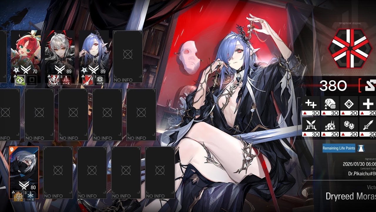 [Arknights] CCB#4 Arclight Rotating Map 3 - Dryreed Morass 4 Op AFK Clear