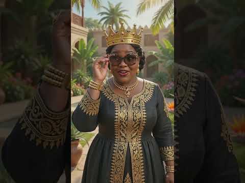 👑🕶️ Mama Majesty thought the sun had disappeared...It was just her sunglasses doing their job! 😂