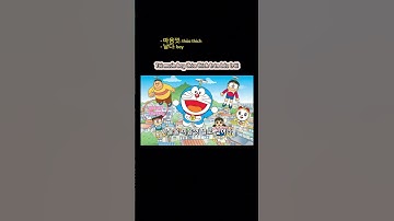 Học tiếng Hàn qua bài hát Doremon #hoctienghanquoc #doraemon