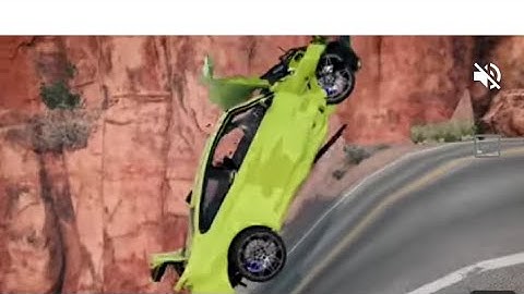 Satisfying Car Crash Game BeamNG Drive - HIGH SPEED JUMPS #7
