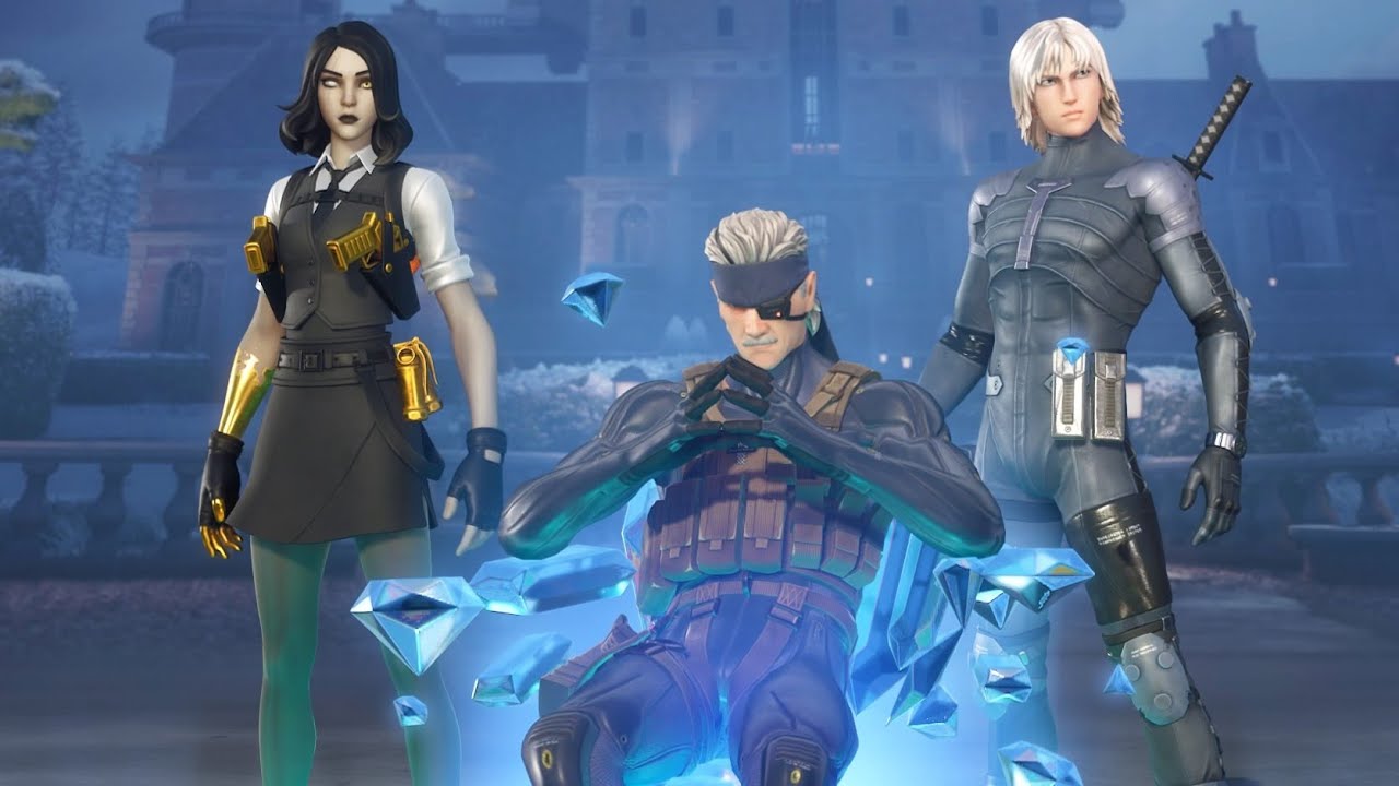 OLD SNAKE BIG BOSS E RAIDEN SE JUNTAM! FORTNITE PS5 | THEKINGZUNO - YouTube