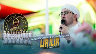 Lir Ilir II Habib Bidin Assegaf II Az Zahir PENJALINAN BERSHOLAWAT 24 Januari 2022