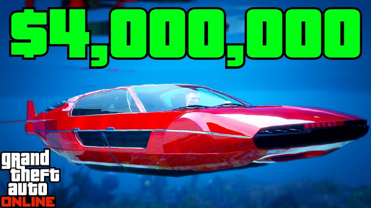 Buying The 4 000 000 Submarine Car In GTA 5 Online Billionaire S 