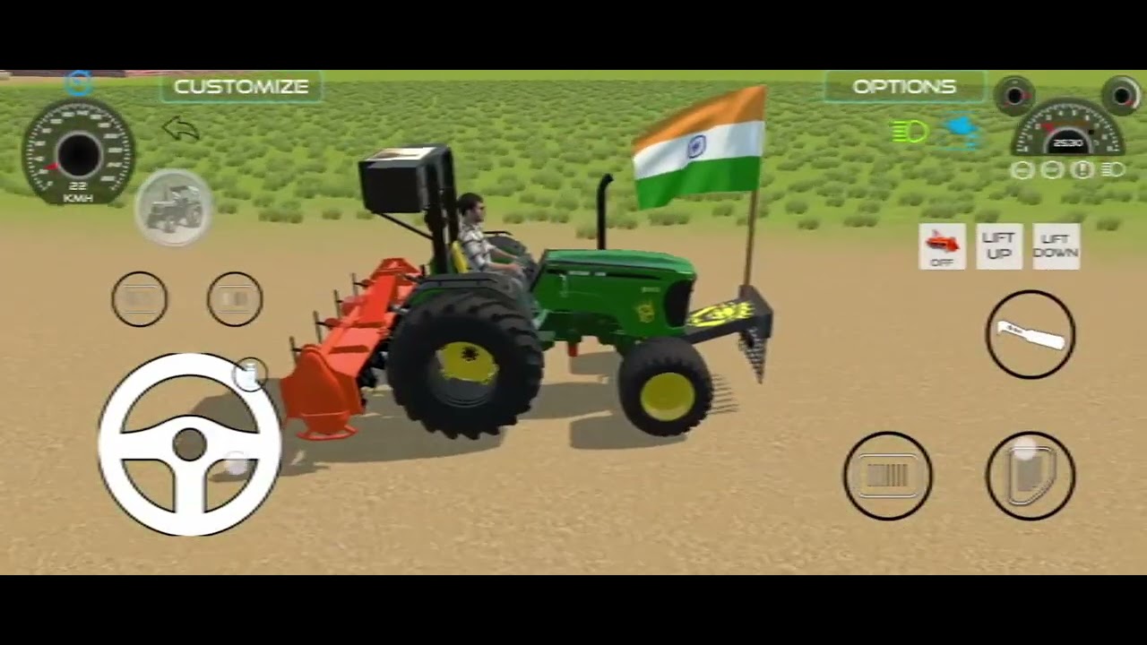 ट्रैक्टर वाला गेम बच्चों का खिलौना