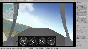 Blender Game. UPBGE. Air combat