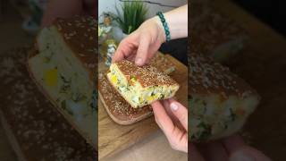 Quick Savory Pie with Egg and Green Onion That Disappears in Half a Day Quick Savory Pie with Egg and Green Onion That Disappears in Half a Day
